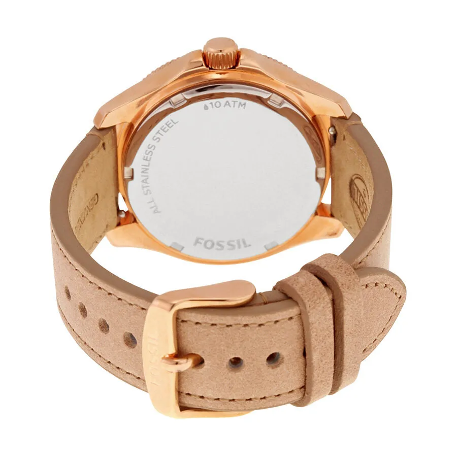 Fossil Cecile Multi-Function White Dial Ladies Watch AM4532