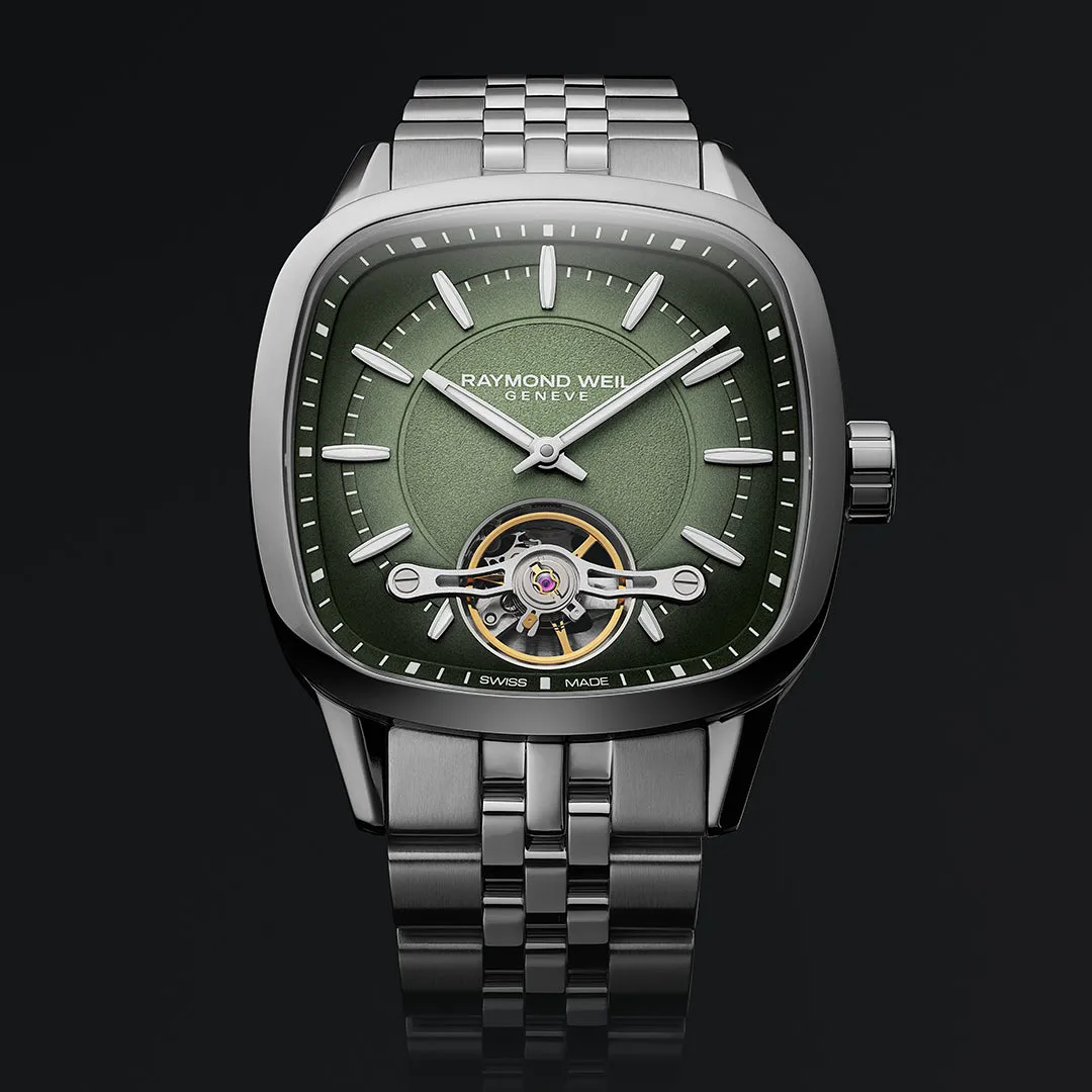 Freelancer Calibre RW1212 Men’s Automatic Green Steel Watch