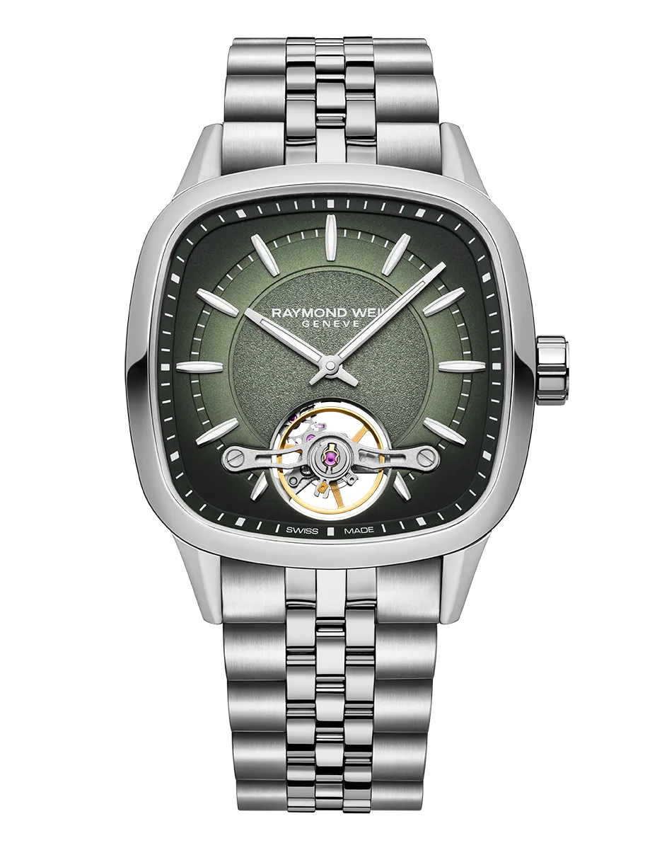 Freelancer Calibre RW1212 Men’s Automatic Green Steel Watch