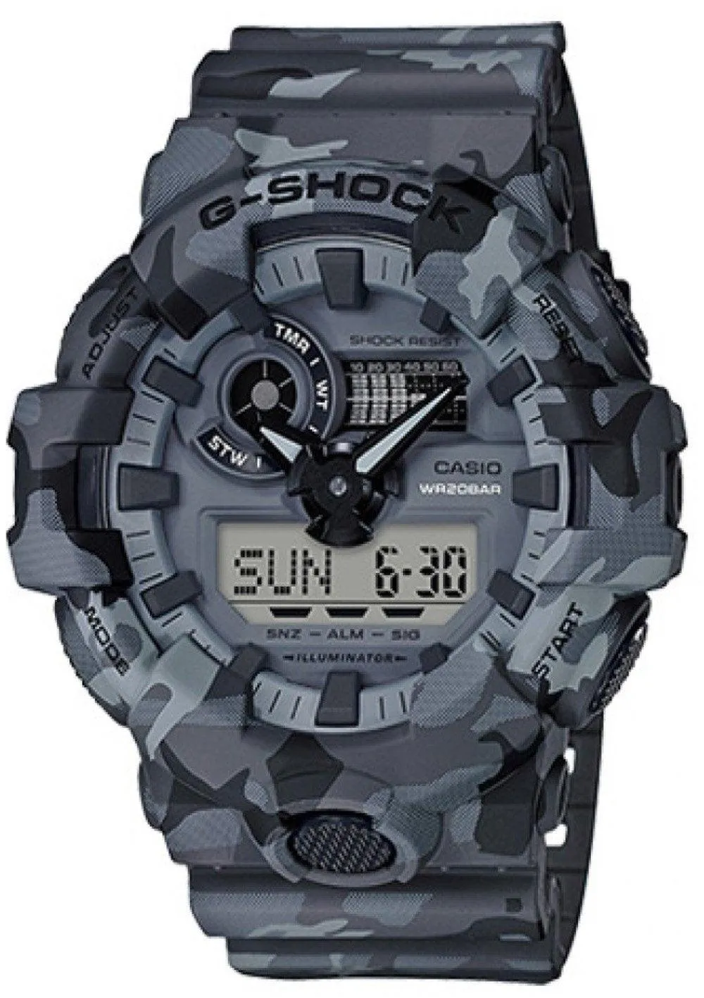 G-Shock Series Camo Men's Watch GA700CM-8A