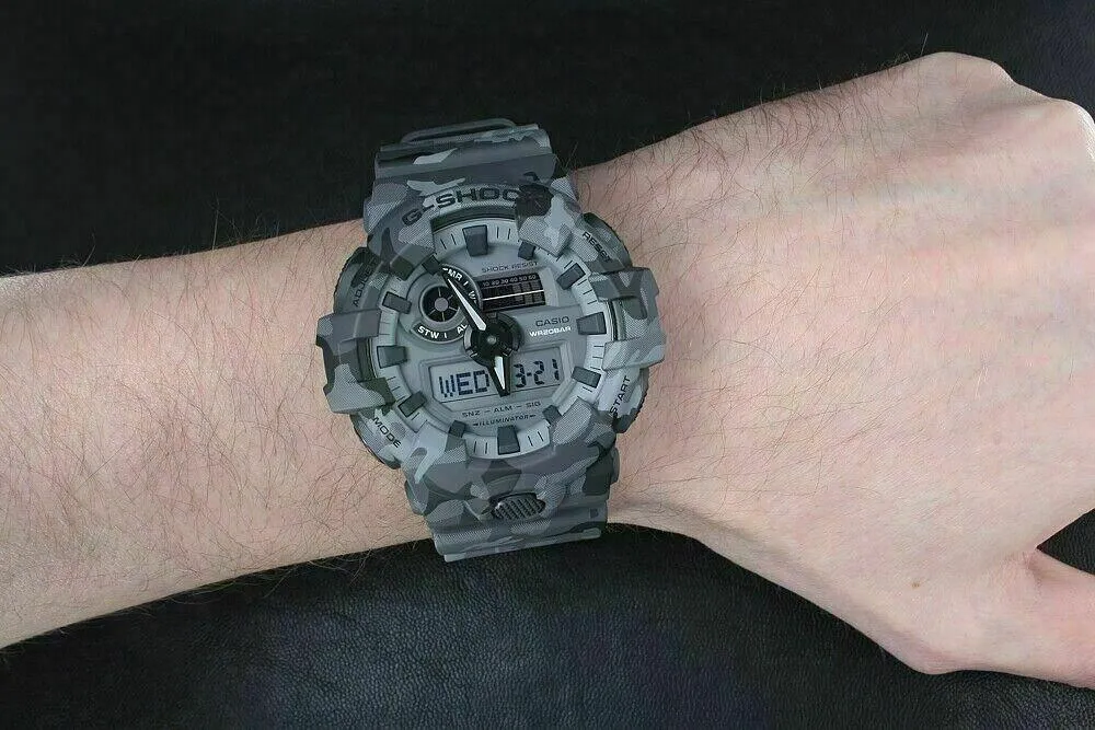 G-Shock Series Camo Men's Watch GA700CM-8A
