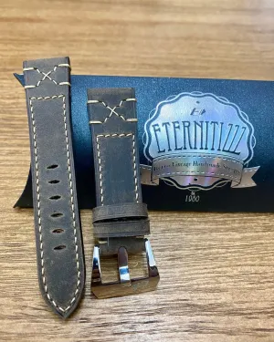 Genuine Leather Watch Strap 22mm, Vintage Brown Watch Band 21mm fit for Tudor Watches, Mens Wrist Watch Band, Husband Birthday Gift Ideas