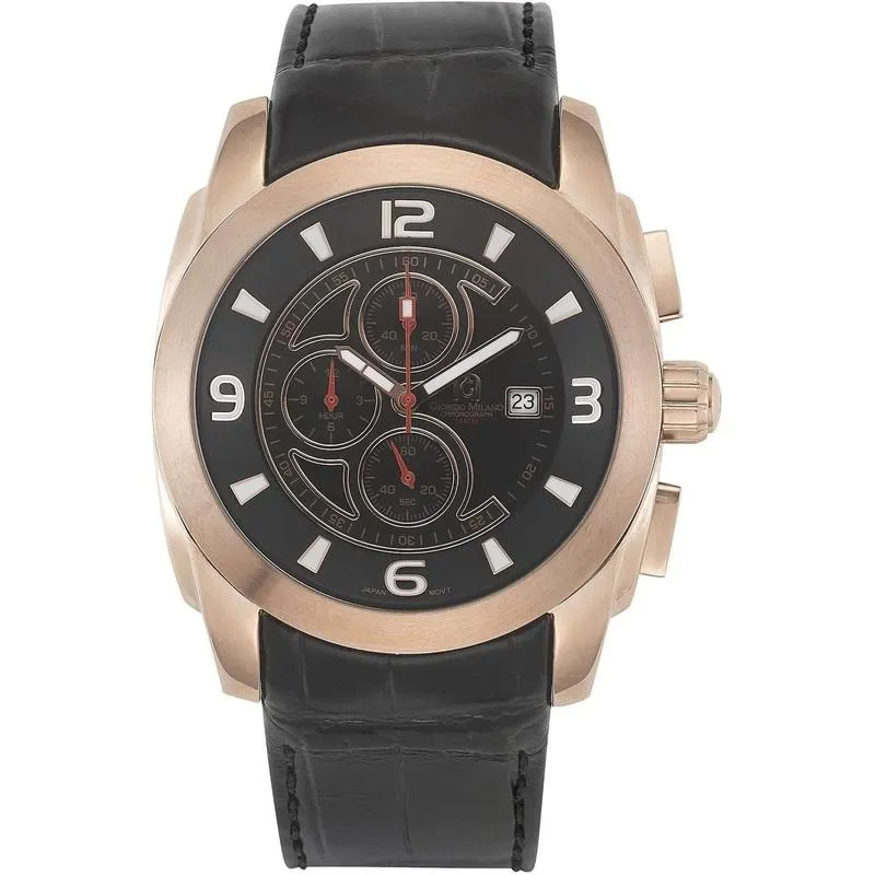 Giorgio Milano Chronograph Leather Mens Watch - 943RG032