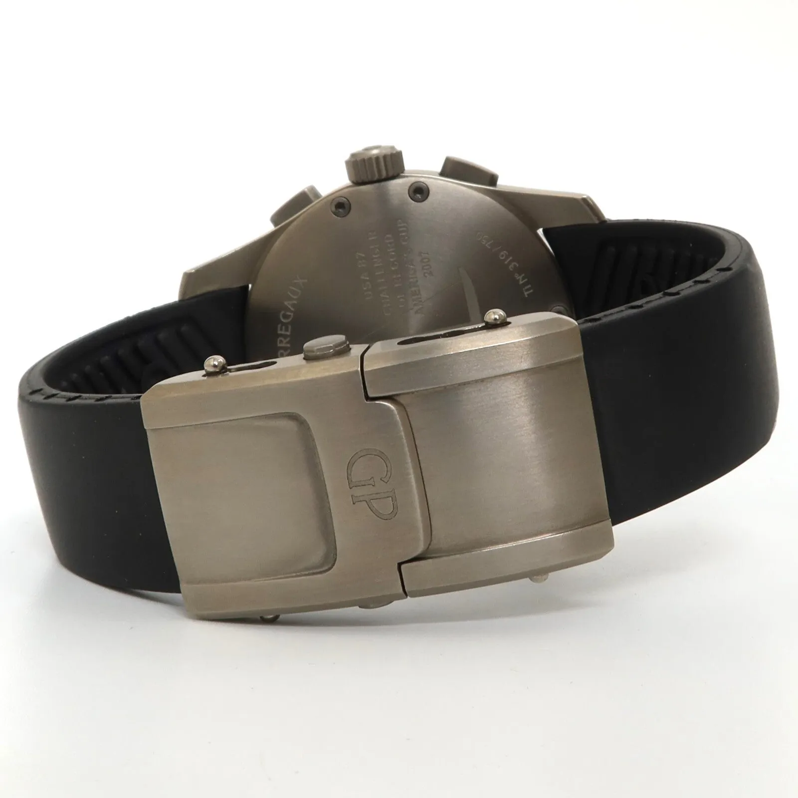 Girard Perregaux BMW Oracle Racing Chronograph Black Dial Titanium 43MM 49931