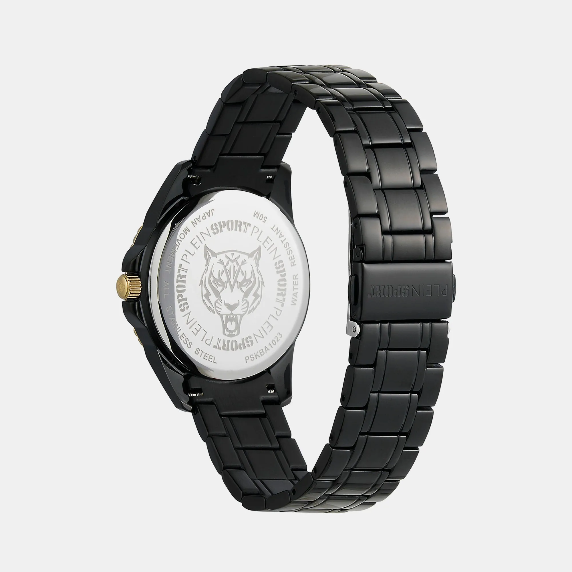Glam Women Black Analog Stainless Steel Watch PSKBA1023