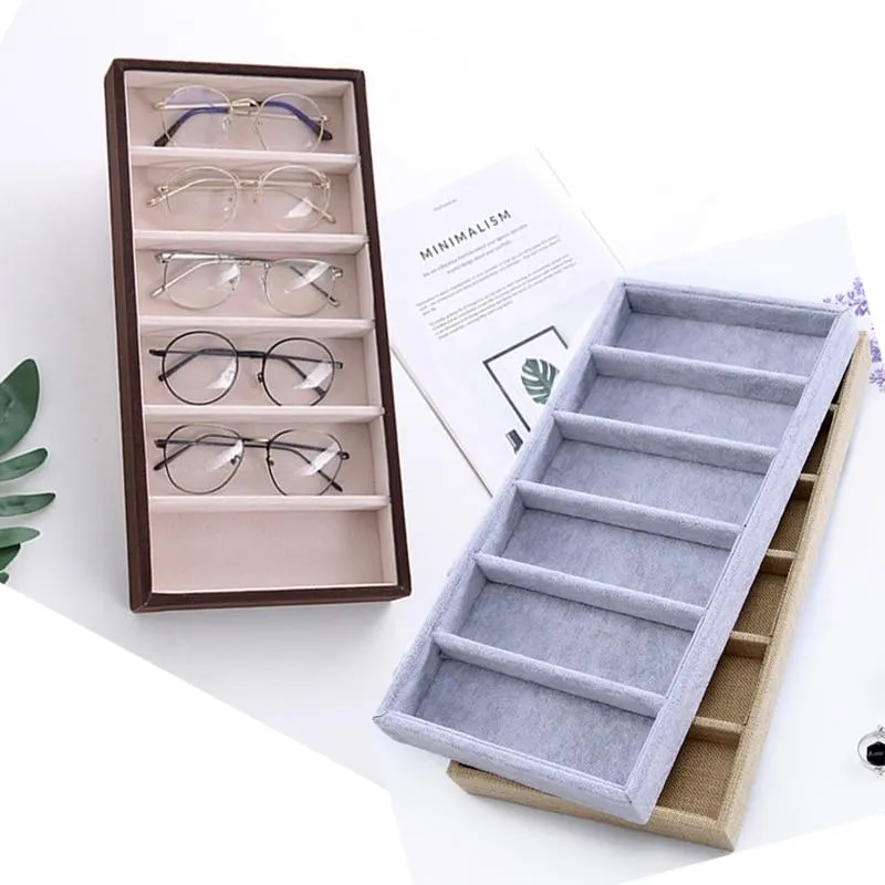 Glasses Display Box 6 Grid