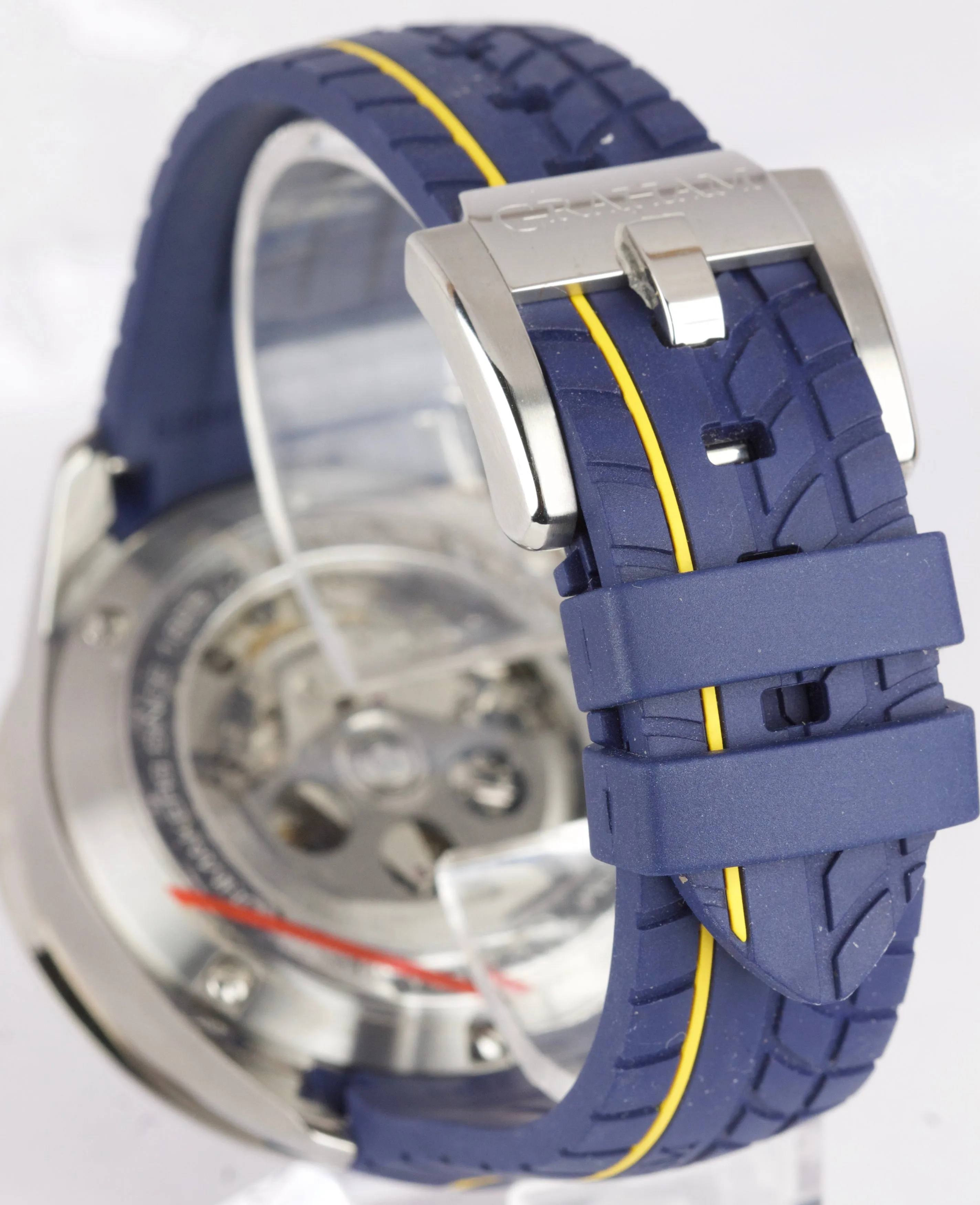 Graham Silverstone RS Racing Blue Automatic 46mm Chronograph 2STEA.U01A Watch