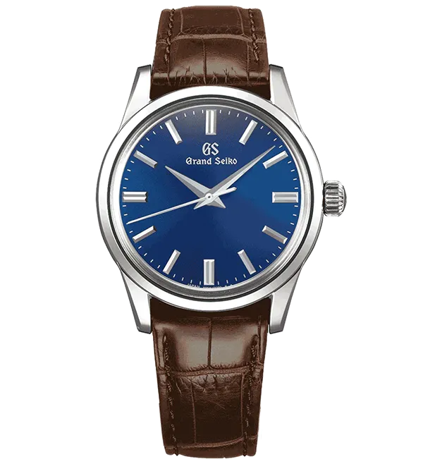 Grand Seiko Elegance Watch with Blue Dial, 37.3mm