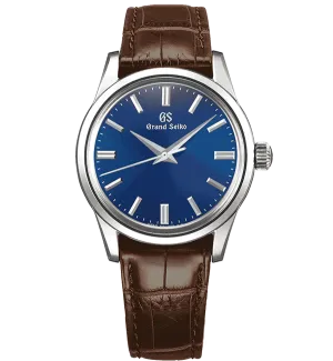 Grand Seiko Elegance Watch with Blue Dial, 37.3mm