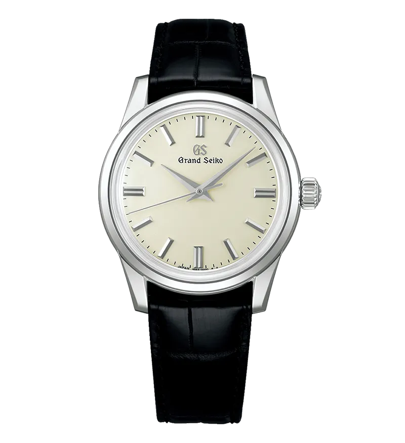 Grand Seiko Elegance Watch with Leather Strap, 37mm