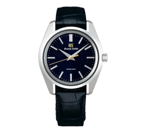 Grand Seiko Heritage Watch with Dark Blue Dial, 40mm