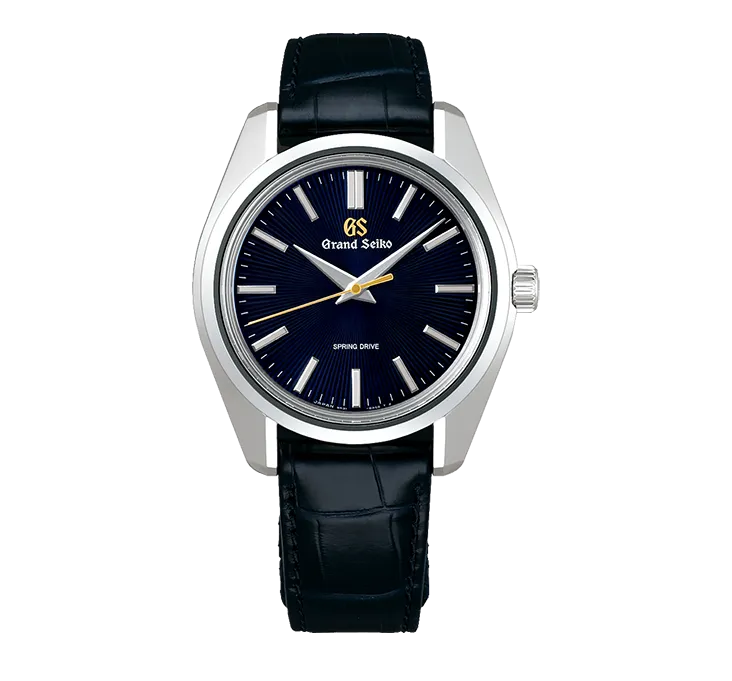 Grand Seiko Heritage Watch with Dark Blue Dial, 40mm
