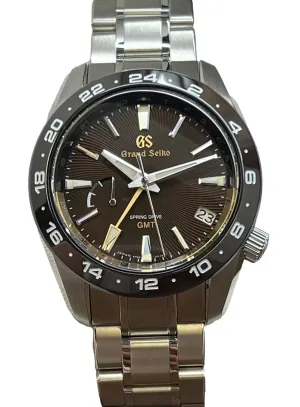 Grand Seiko Sport Collection USA Eagle GMT L.E 110pcs SBGE263 Brown Dial Spring Drive Men's Watch