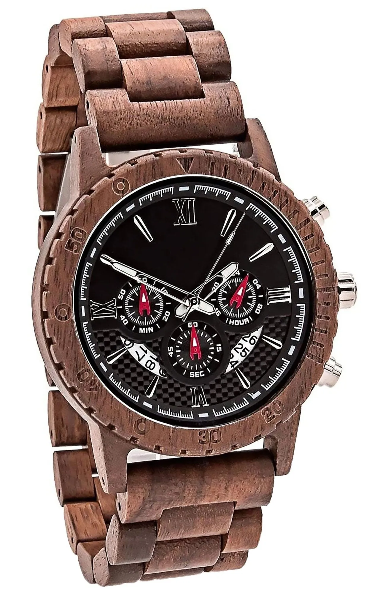 Groomsmen Set Of 9 Wooden Watch Walnut | Dulce