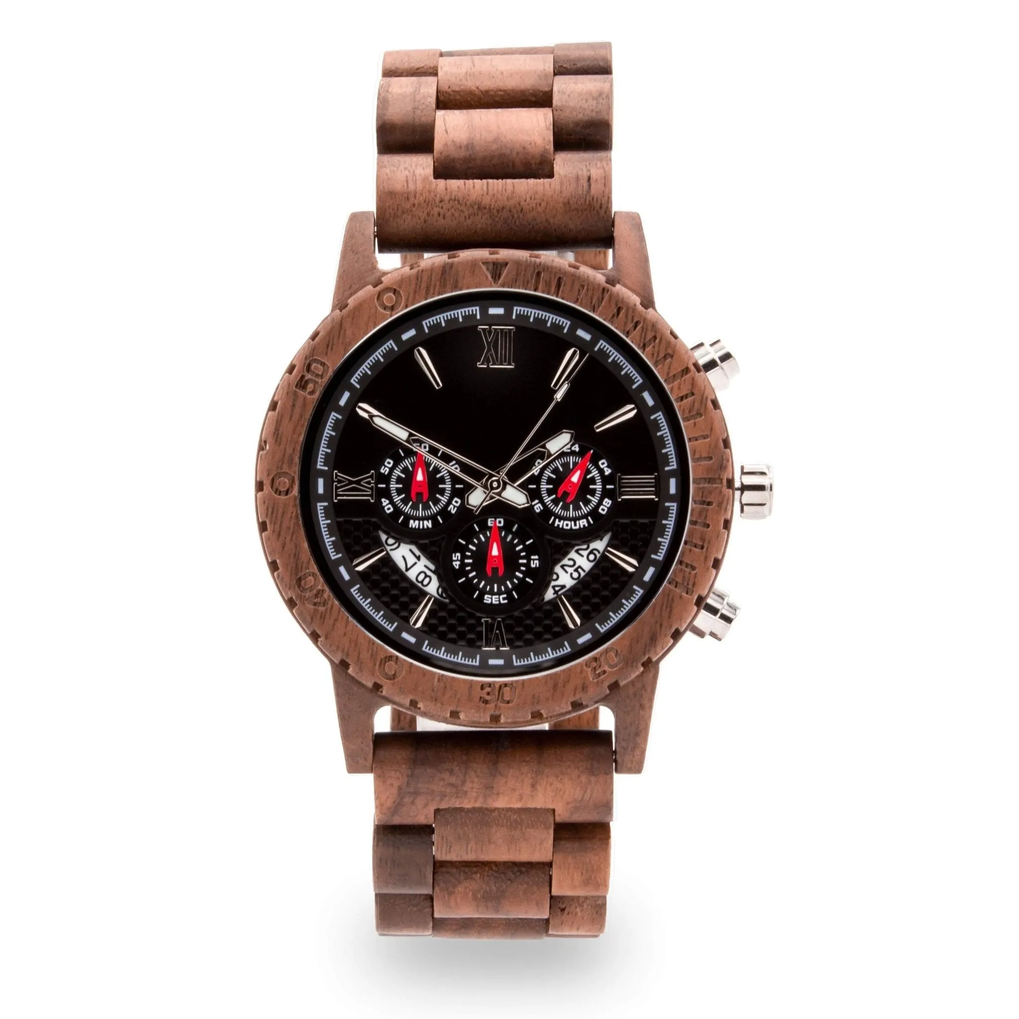 Groomsmen Set Of 9 Wooden Watch Walnut | Dulce