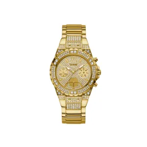 Guess Ladies Quartz Watch With Steel Case And Steel Bracelet