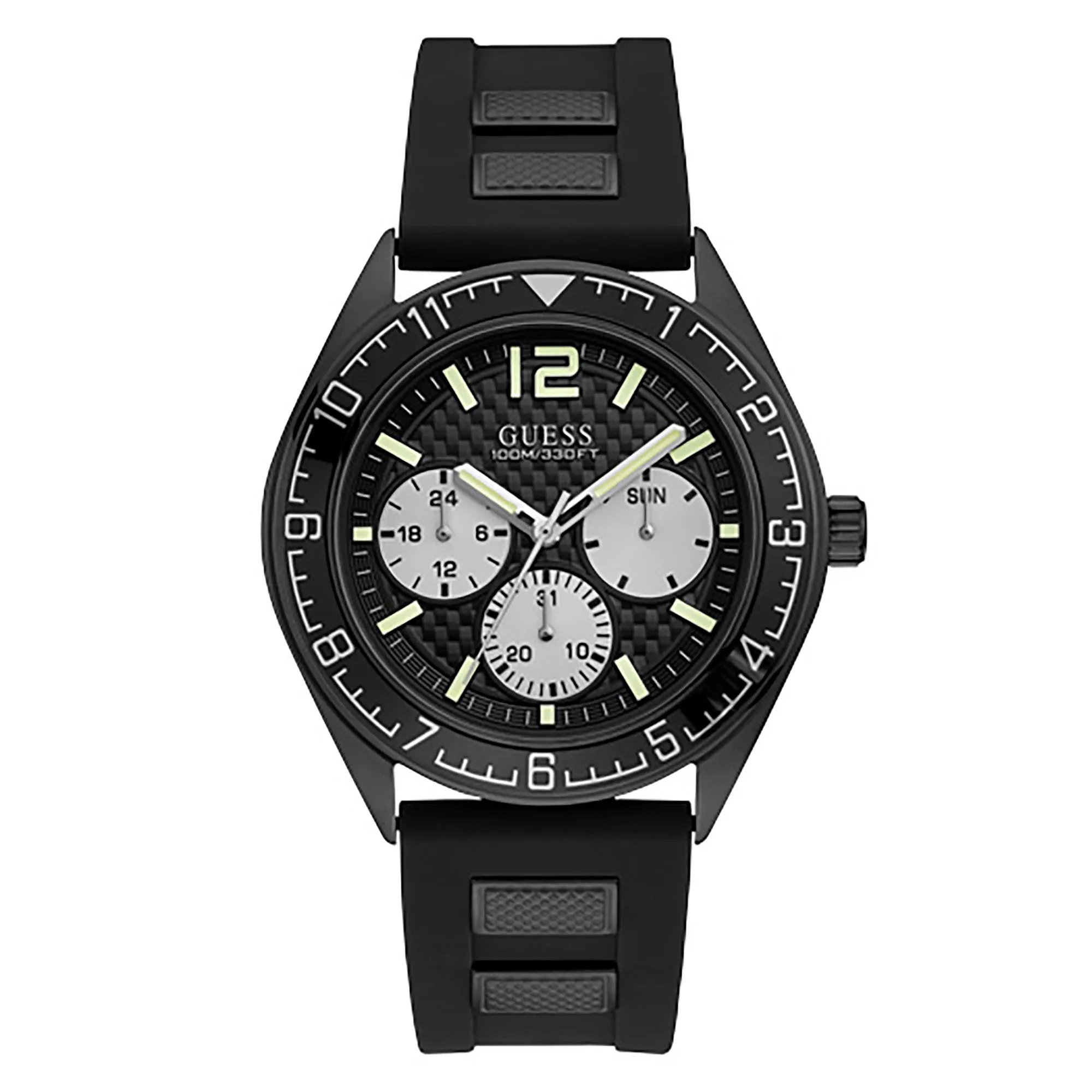 Guess Men's Watch Black Case Quartz