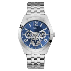 Guess Men's Watch Silver Tone Case Quartz
