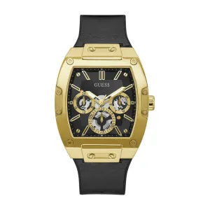 Guess Phoenix Multi-function Black Silicone Men's Watch GW0202G1