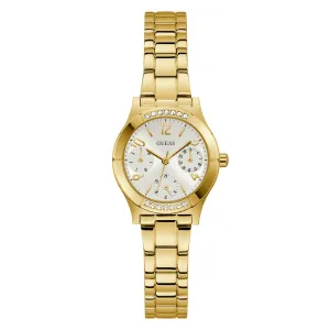 Guess Women's Watch Gold Tone Case Quartz