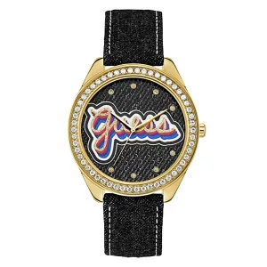 Guess Women's Watch Gold Tone Case Quartz