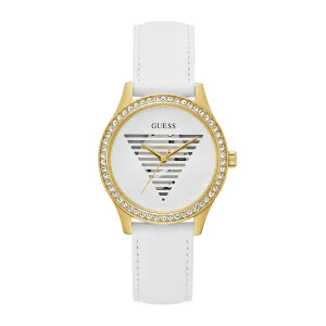 Guess Women's Watch Gold Tone Case Quartz