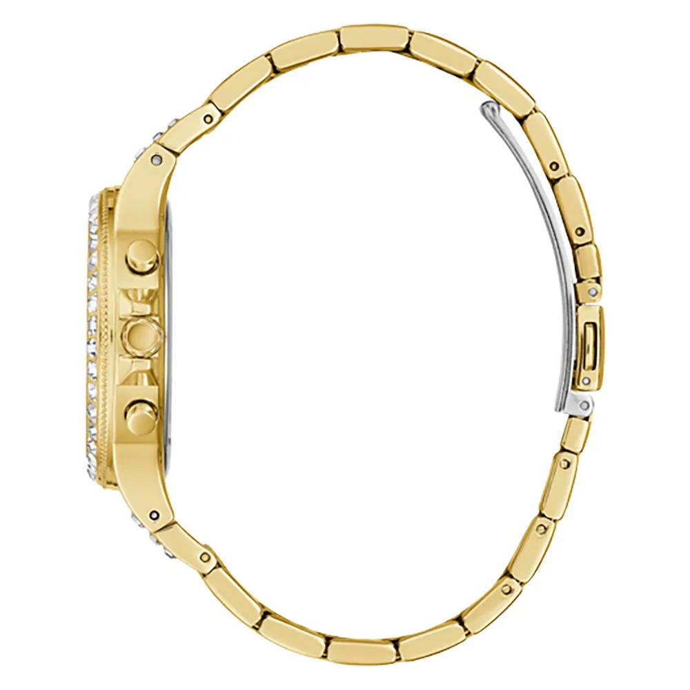 Guess Women's Watch Gold Tone Case Quartz