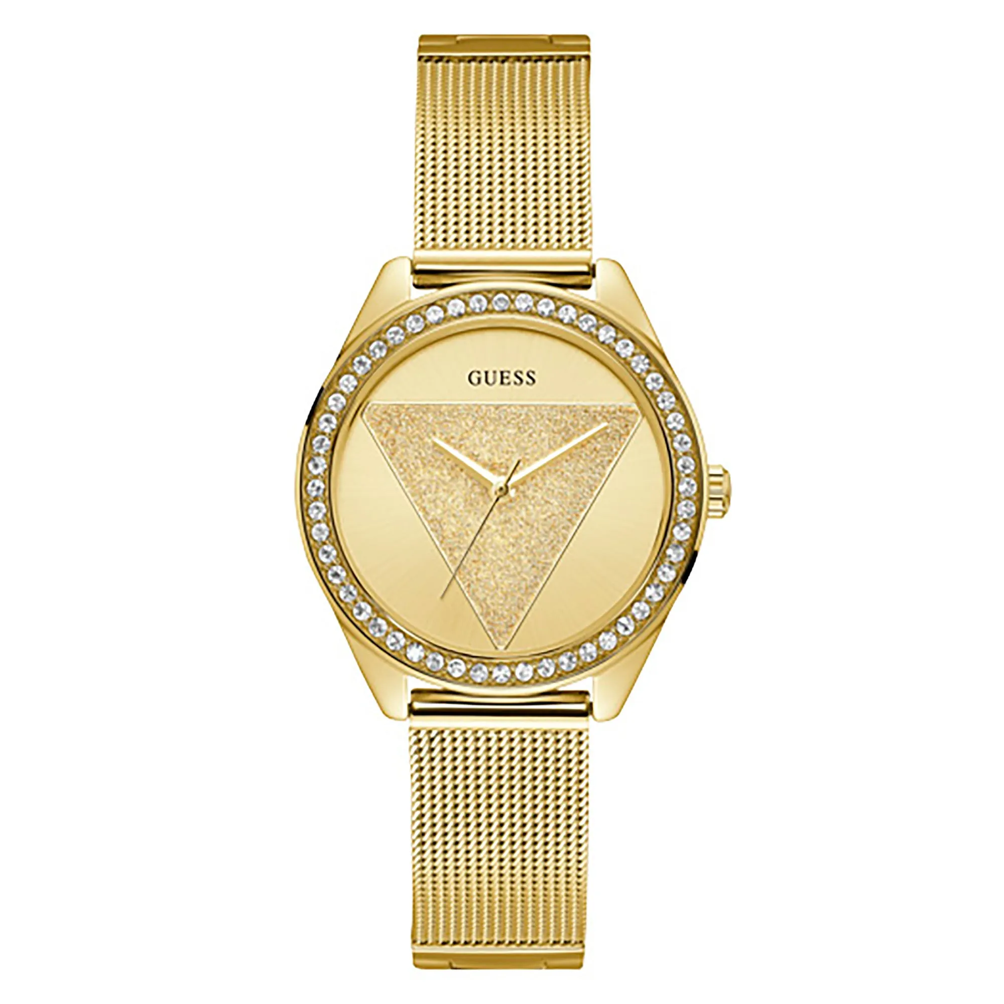 Guess Women's Watch Gold Tone Case Quartz