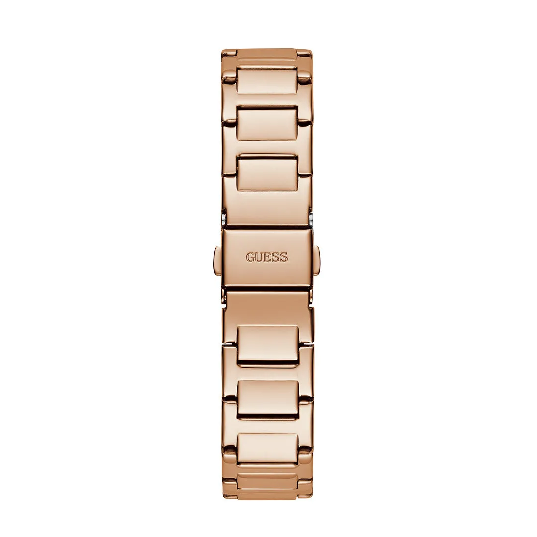 Guess Women's Watch Rose Gold Tone Case Quartz