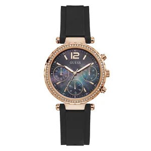 Guess Women's Watch Rose Gold Tone Case Quartz