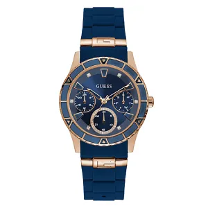 Guess Women's Watch Rose Gold Tone Case Quartz