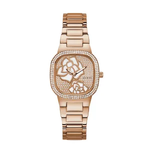 Guess Women's Watch Rose Gold Tone Case Quartz