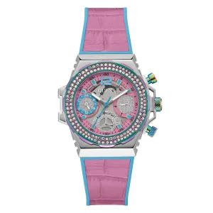 Guess Women's Watch Silver Tone Case Quartz