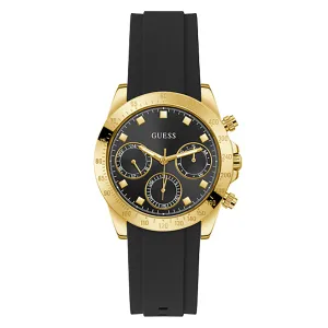 Guess Women's Watch Yellow Gold Tone Case Quartz