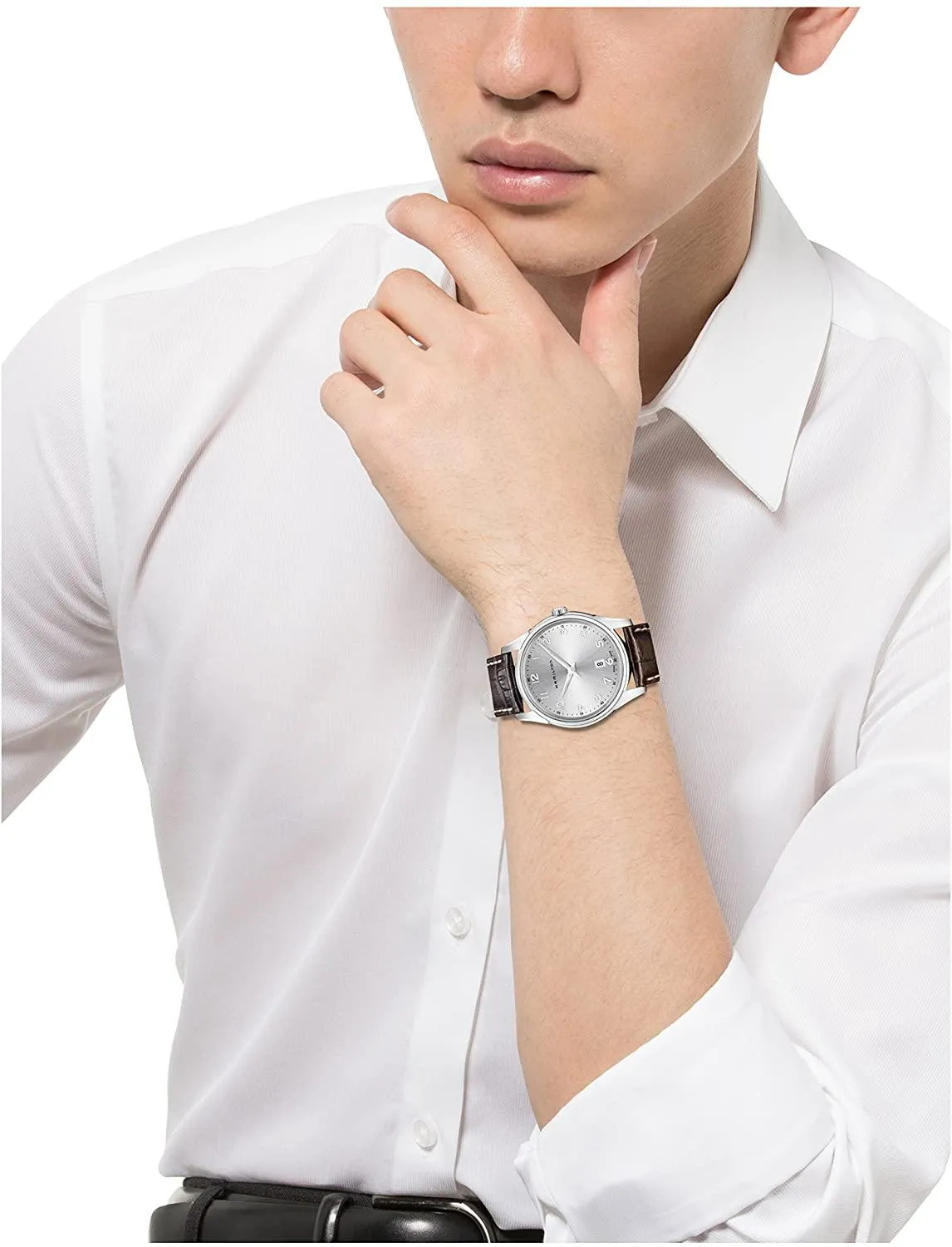 Hamilton Jazzmaster Thinline Quartz Men's Watch H38511553