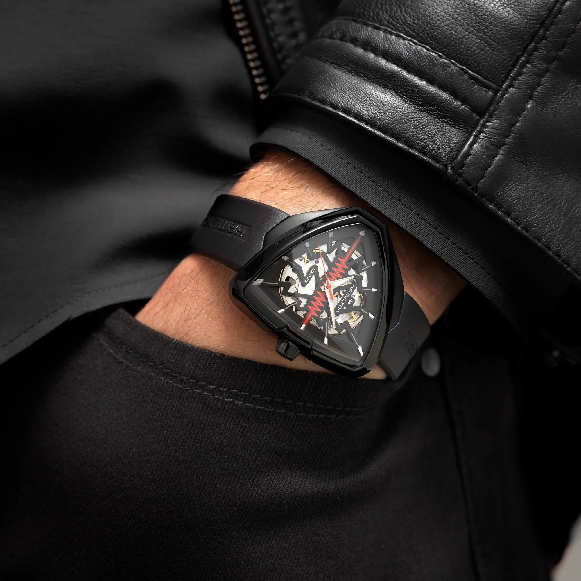 Hamilton Ventura Elvis80 Skeleton Automatic Men's Watch H24535331
