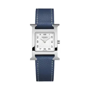 HEURE H - SUNBURST WHITE MINI WATCH