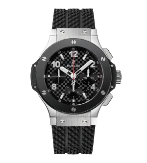 Hublot Big Bang Original Steel Ceramic, 44mm with Black Dial