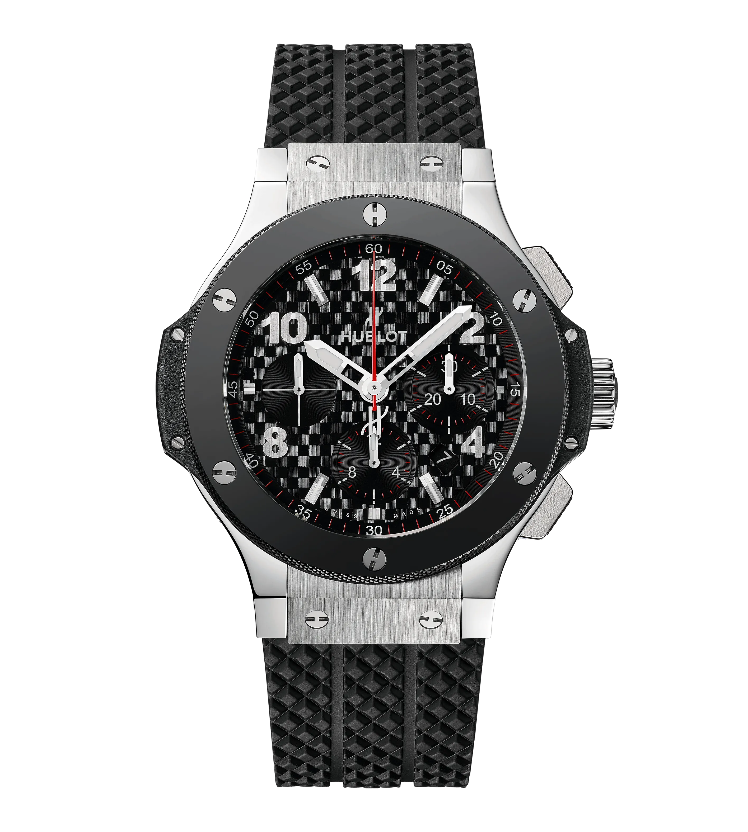 Hublot Big Bang Original Steel Ceramic, 44mm with Black Dial