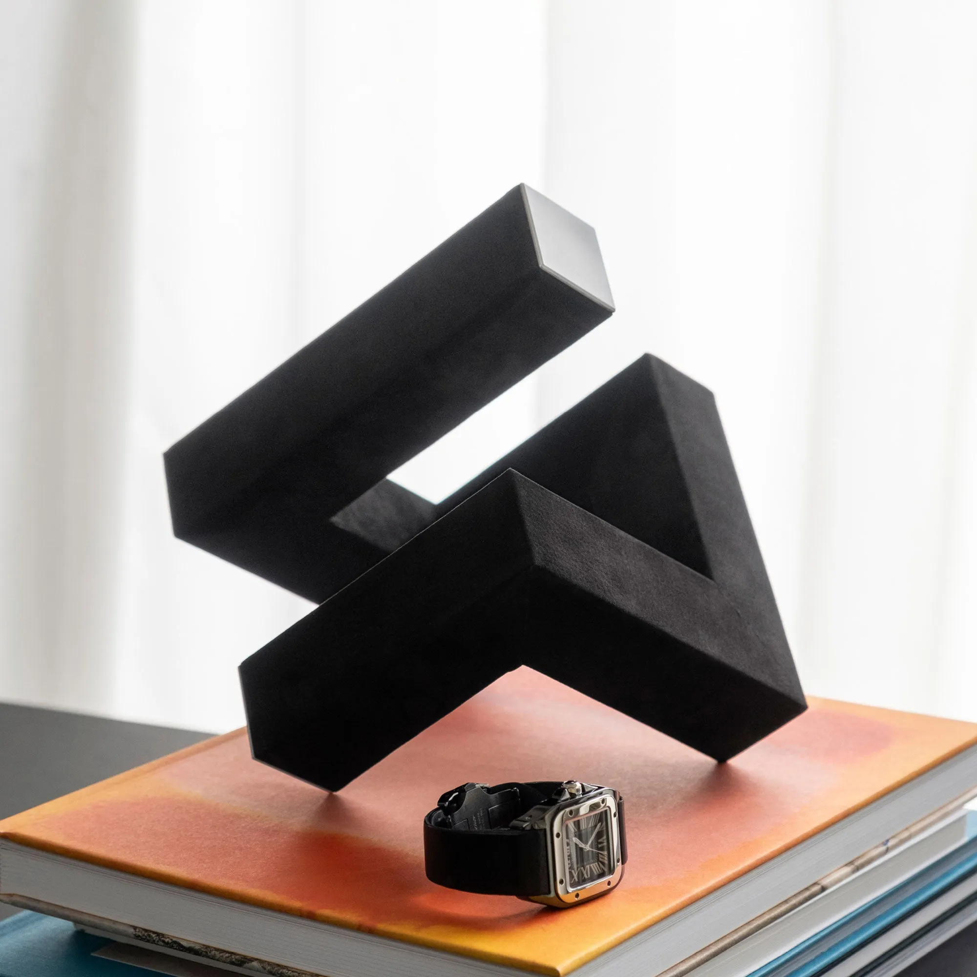 HUDSON 3 WATCH STAND - BLACK / GREY
