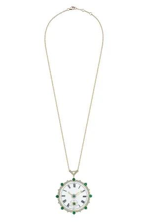 ILLUSION NECKLACE - emerald
