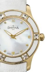 Irisea Quartz Swiss-Made Pearlescent White Ladies Watch 16756815