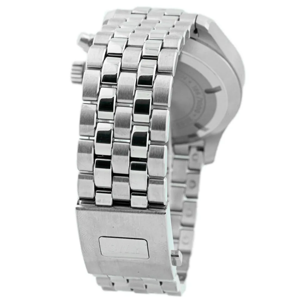 IWC Men's Pilot's Watch Stainless Steel 43mm Green Arabic Chronograph Dial Watch Limited Edition Reference #: IW377726