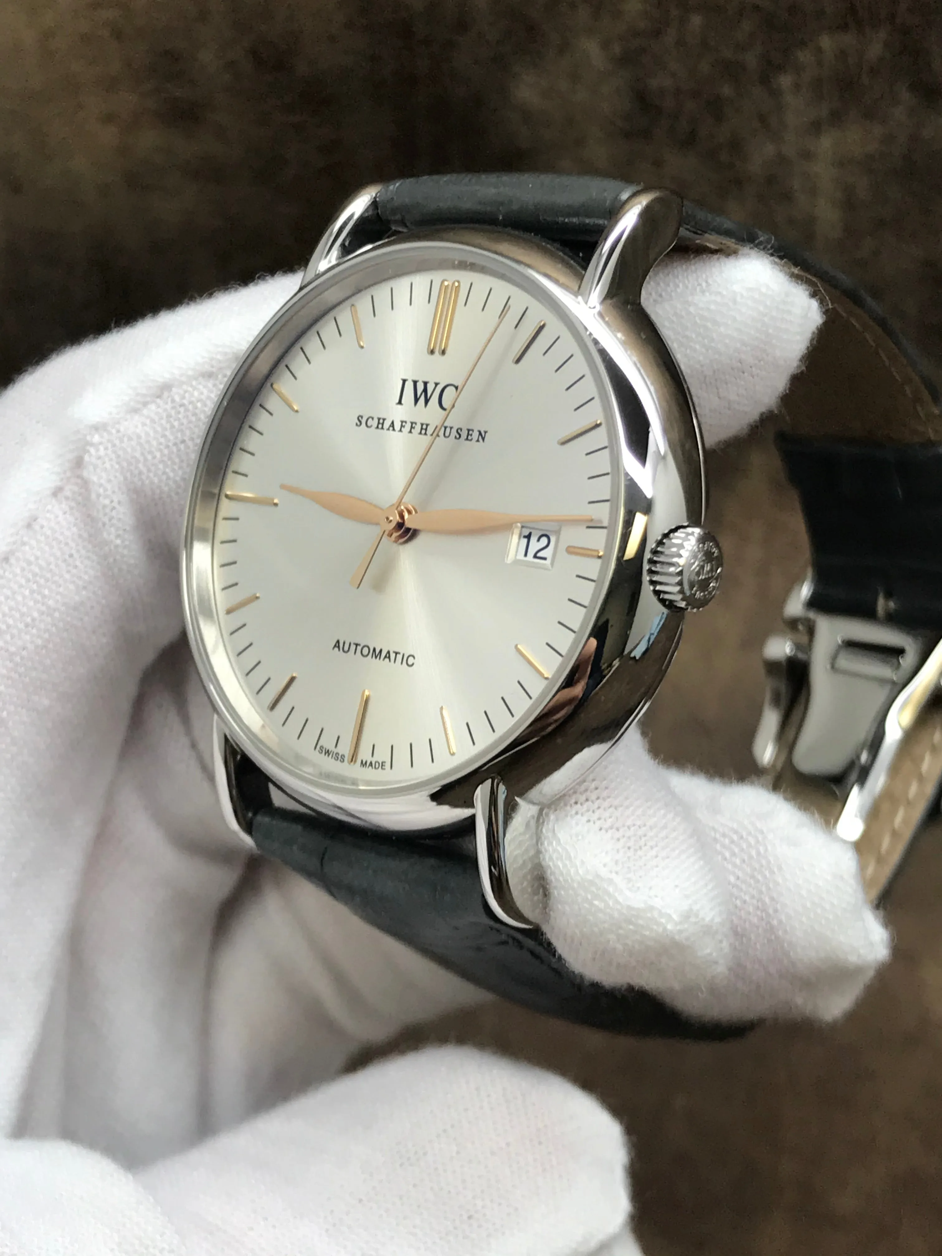 IWC Portofino IW356303 Silver Dial Automatic Men's Watch