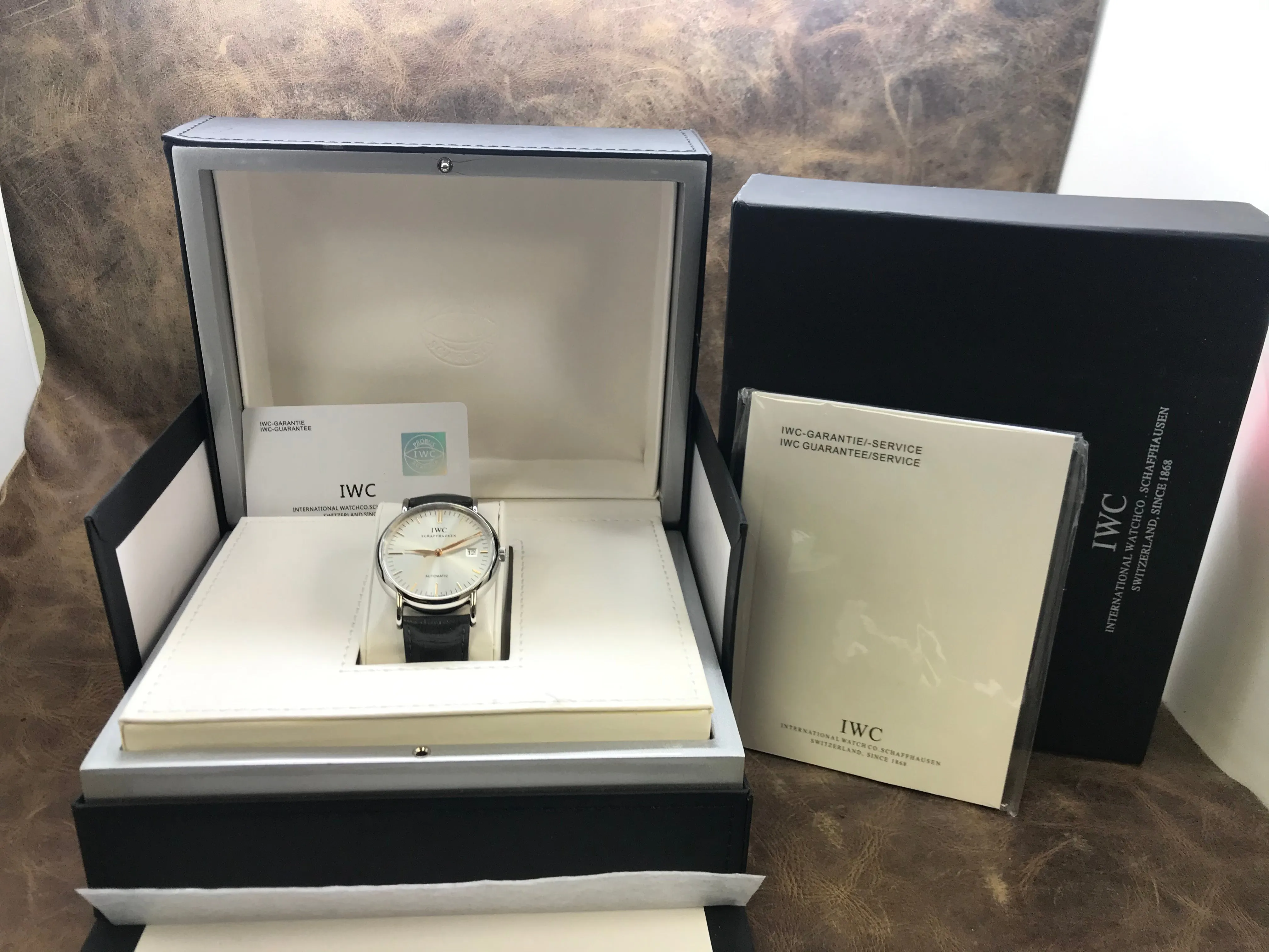 IWC Portofino IW356303 Silver Dial Automatic Men's Watch