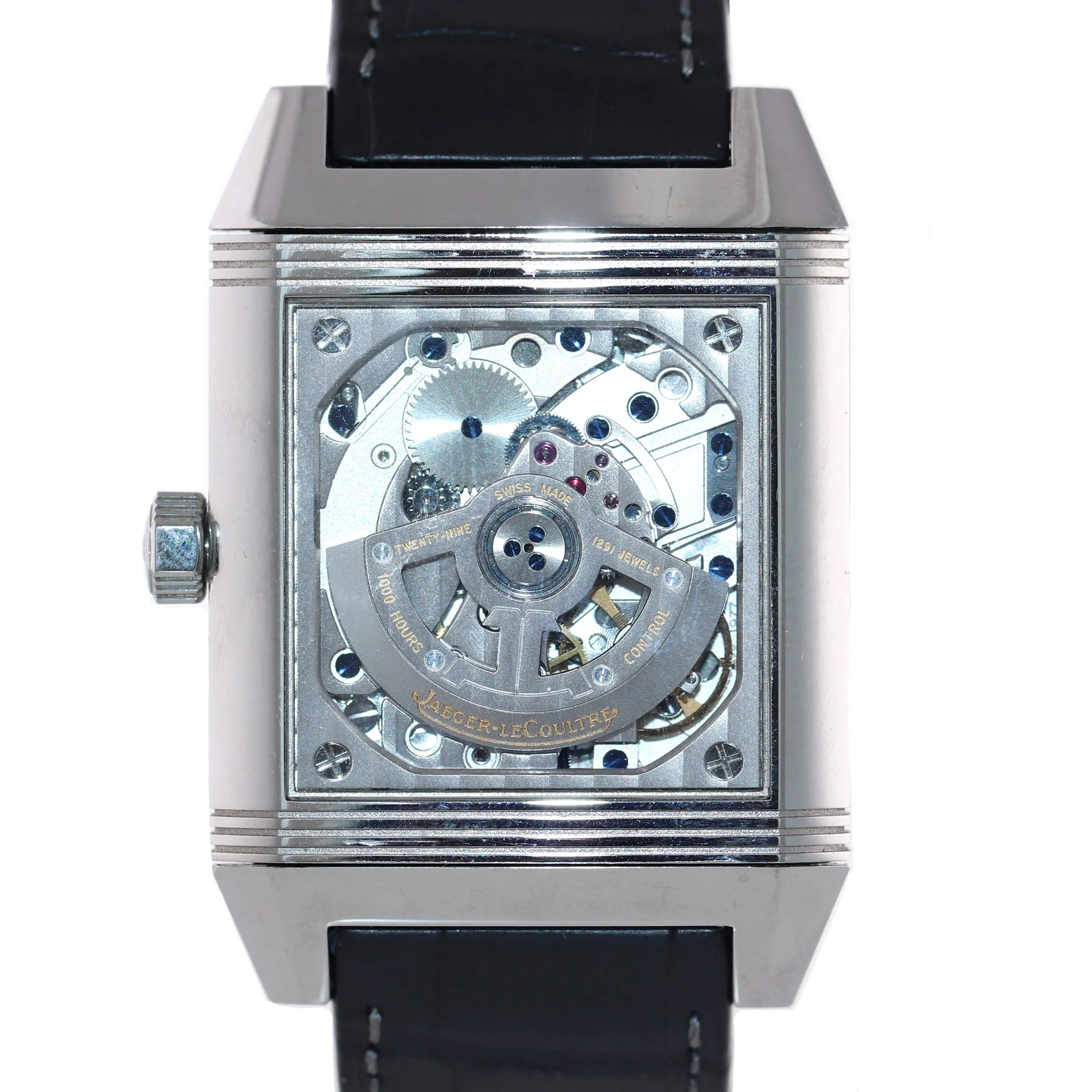 Jaeger LeCoultre JLC Reverso Squadra Hometime 230.8.77 Q7008420 Automatic Watch