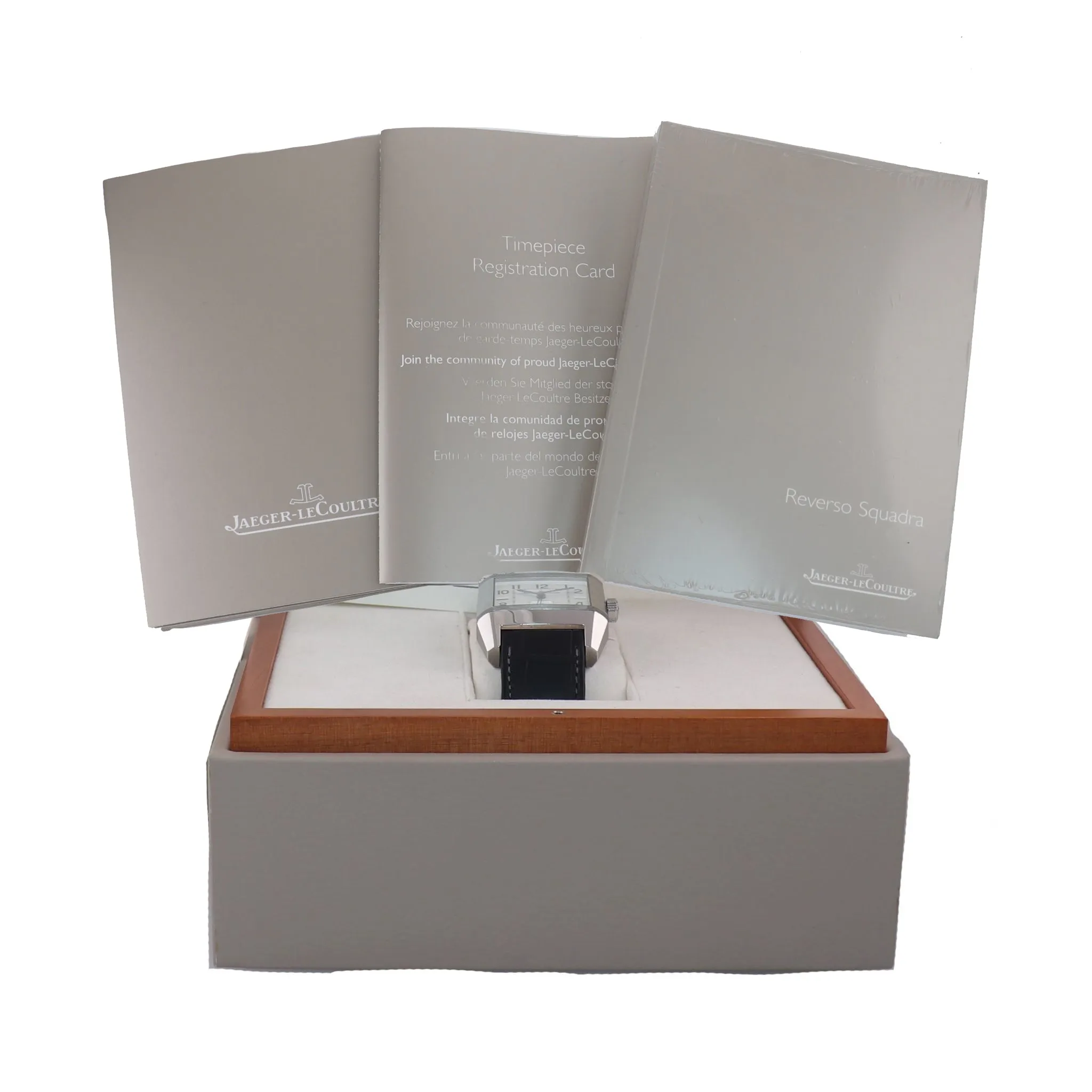 Jaeger LeCoultre JLC Reverso Squadra Hometime 230.8.77 Q7008420 Automatic Watch