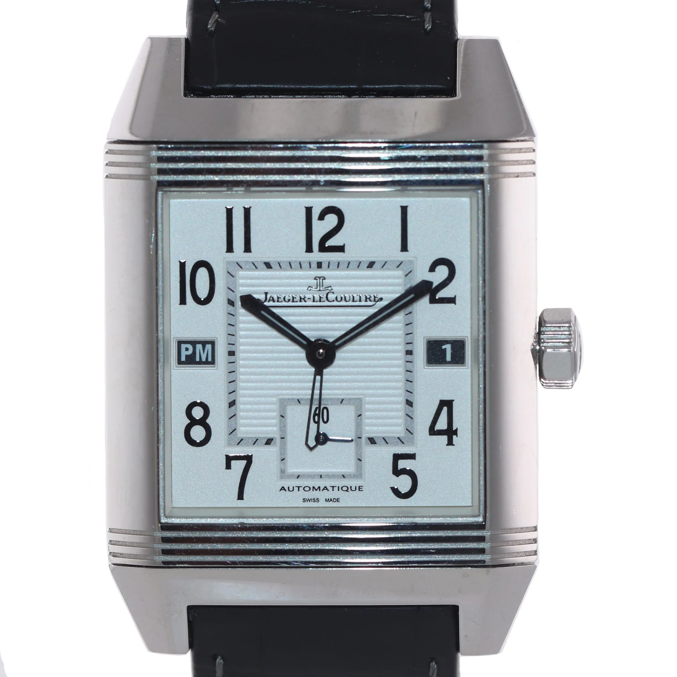 Jaeger LeCoultre JLC Reverso Squadra Hometime 230.8.77 Q7008420 Automatic Watch