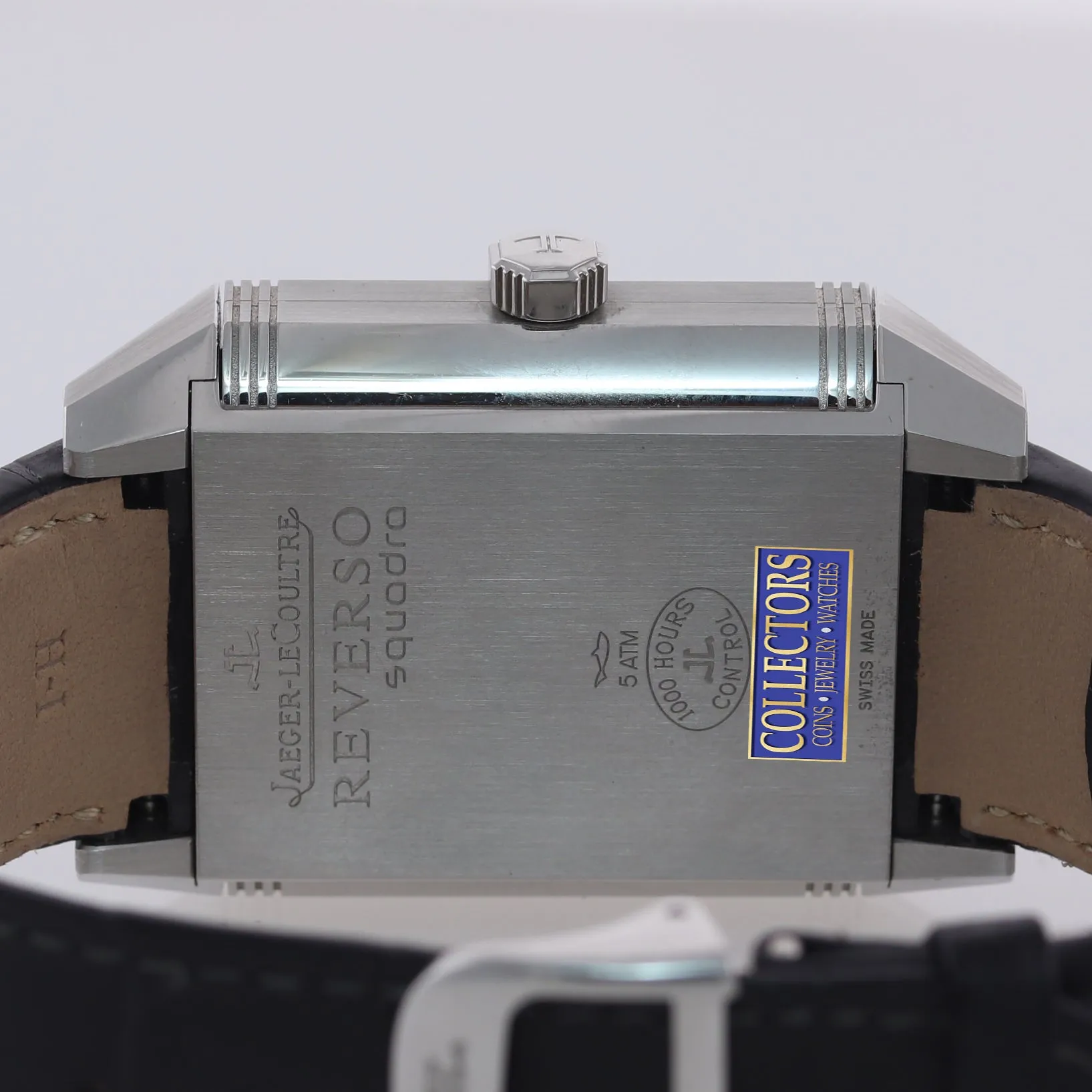 Jaeger LeCoultre JLC Reverso Squadra Hometime 230.8.77 Q7008420 Automatic Watch