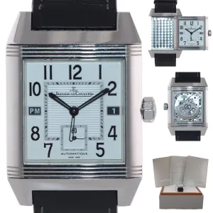 Jaeger LeCoultre JLC Reverso Squadra Hometime 230.8.77 Q7008420 Automatic Watch